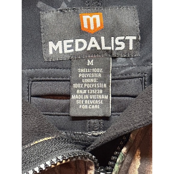 Medalist Camo Jacket Men's Sz M, "Scent Inhibitor" Hunting Outdoors - Picture 7 of 12